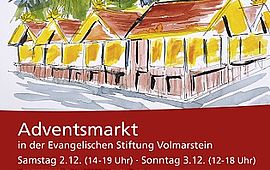 Herzliche Einladung zum Adventsmarkt der Evangelischen Stiftung Volmarstein